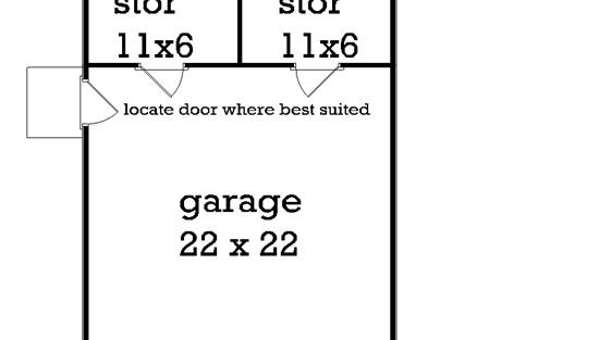 Optional Garage Plan